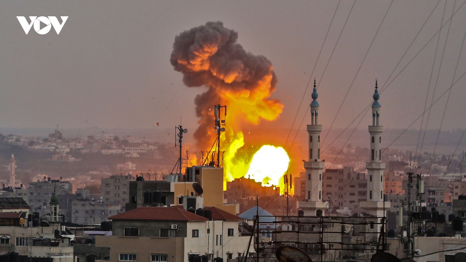 Israel công bố video tấn công, bắn cháy các mục tiêu Hamas bên trong Gaza