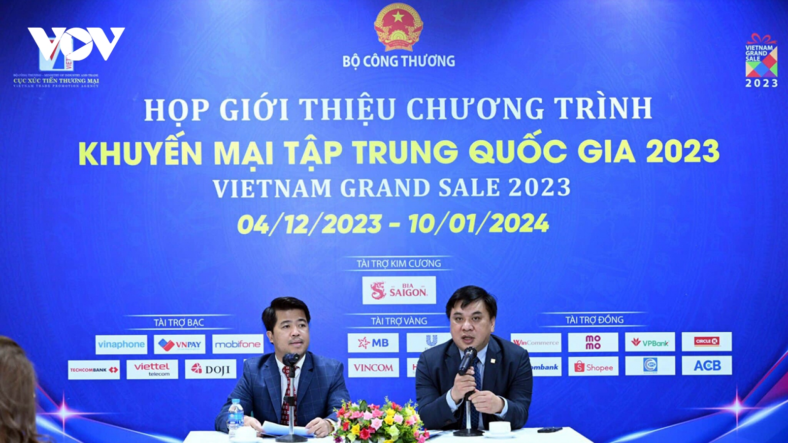 Khuyến mại tối đa 100% trong hơn 2 tháng khuyến mại tập trung quốc gia 2023