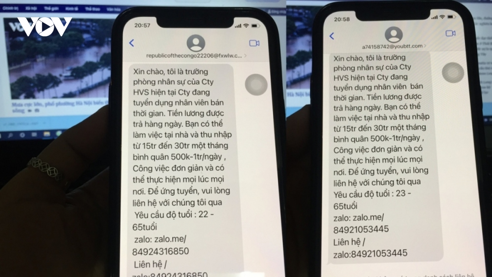 Số vụ lừa đảo trực tuyến tại Việt Nam nhiều là do xâm phạm dữ liệu?