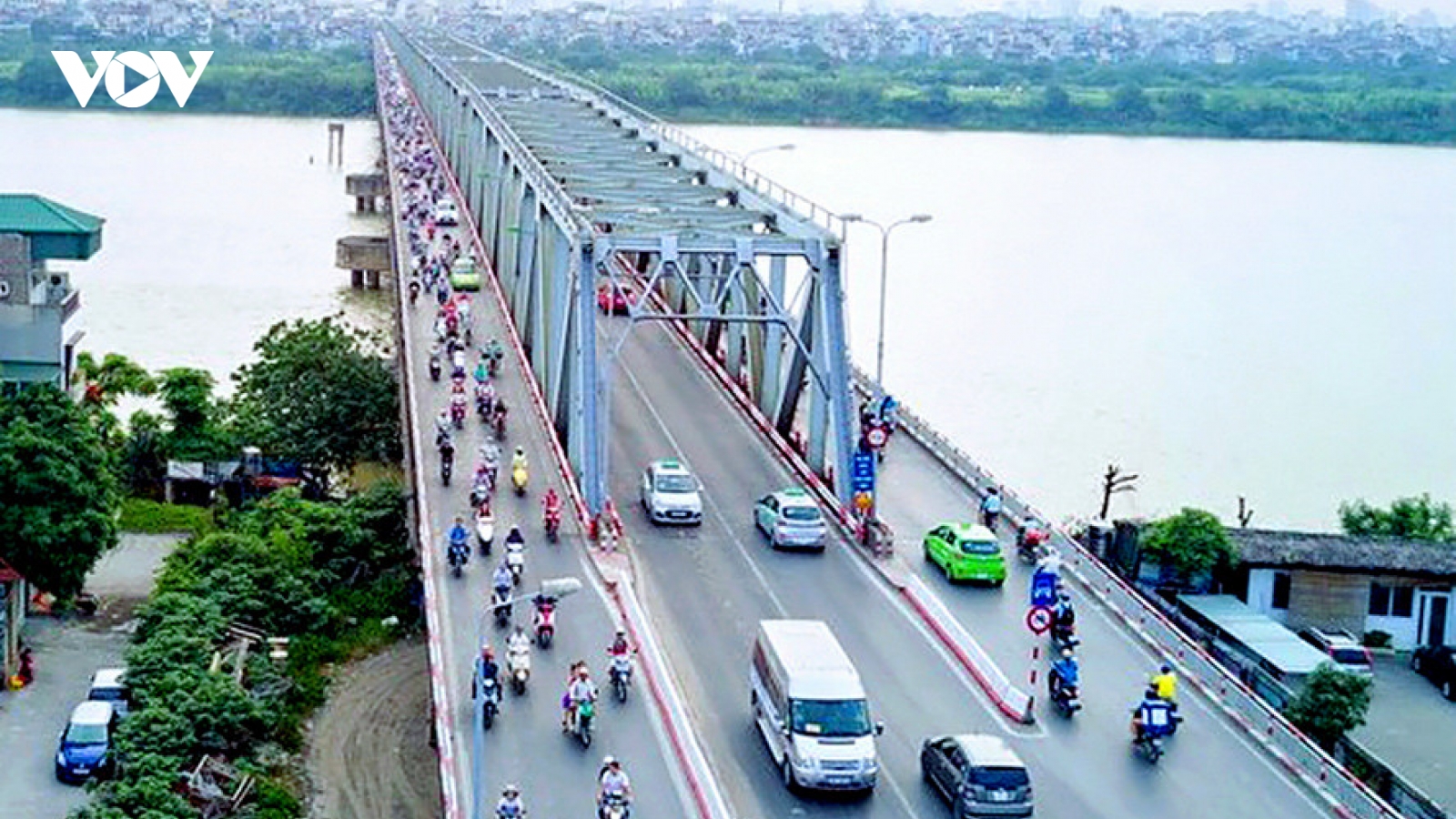 Từ 27/11, cấm phương tiện qua cầu Chương Dương sau 22h30