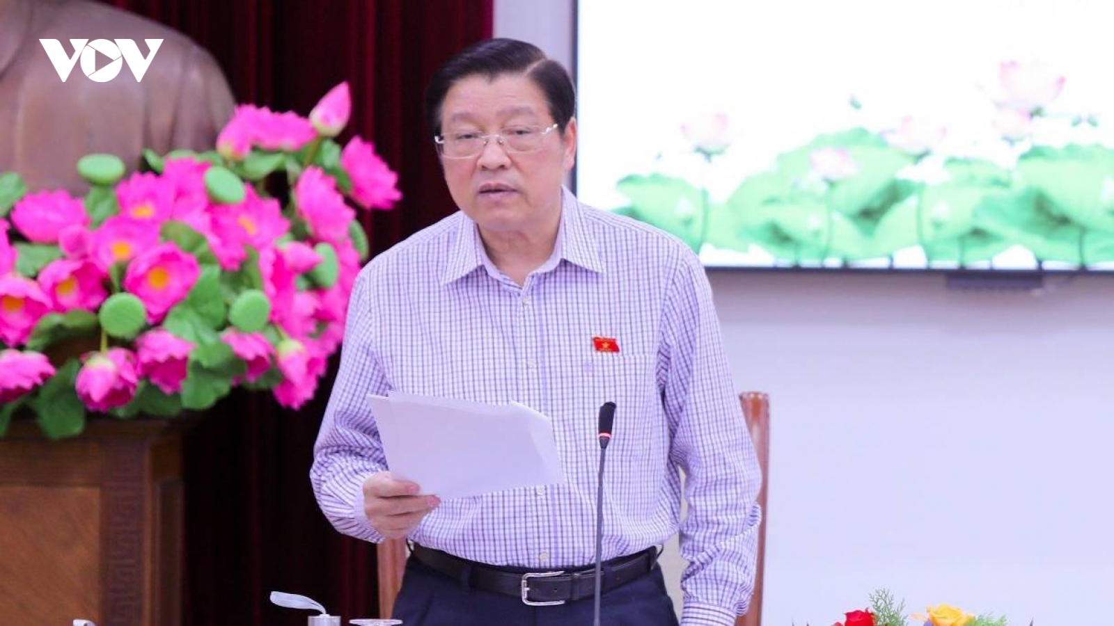Ông Phan Đình Trạc chủ trì thông báo dự thảo kết quả kiểm tra Bộ VH-TT&DL