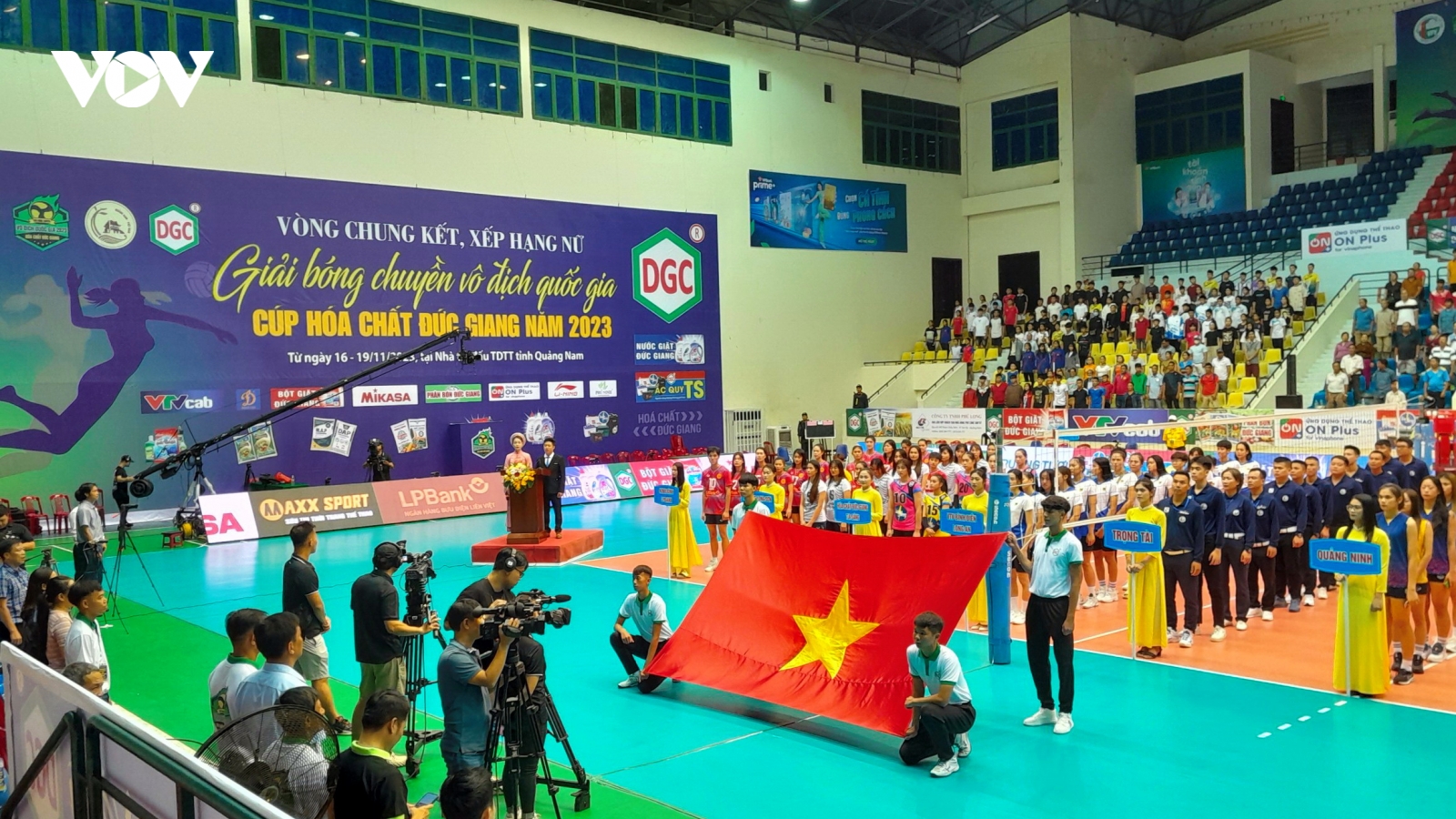 Khai mạc Vòng chung kết, xếp hạng Giải Bóng chuyền nữ quốc gia năm 2023