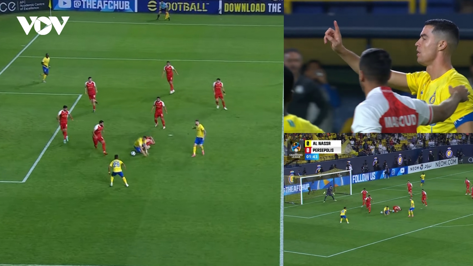 Ronaldo có hành động đẹp “đốn tim” người hâm mộ ở sân chơi Cúp C1 châu Á