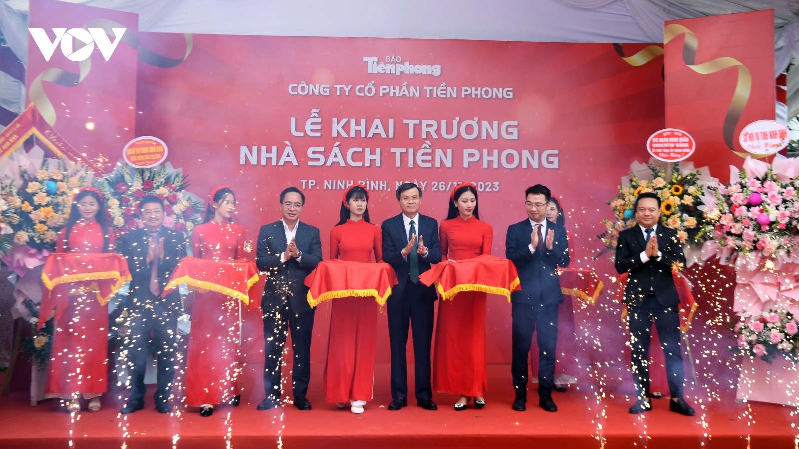 Khai trương Nhà sách Tiền Phong quy mô hơn 60.000 sản phẩm tại Ninh Bình