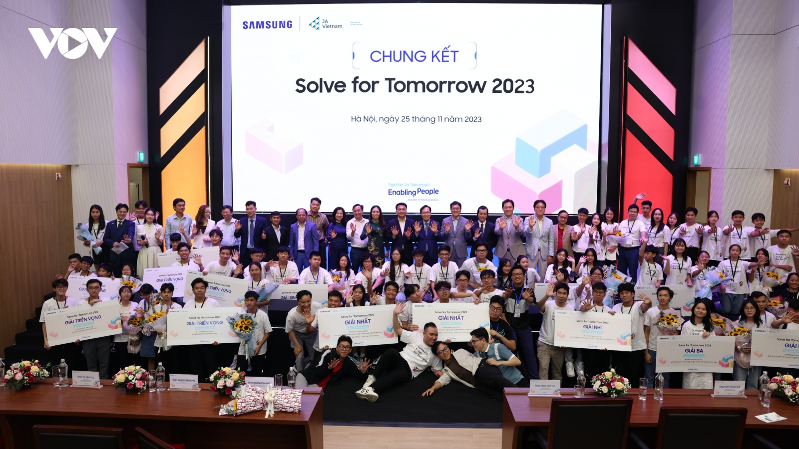 Samsung Việt Nam tổ chức lễ trao giải Solve for Tomorrow năm thứ 5