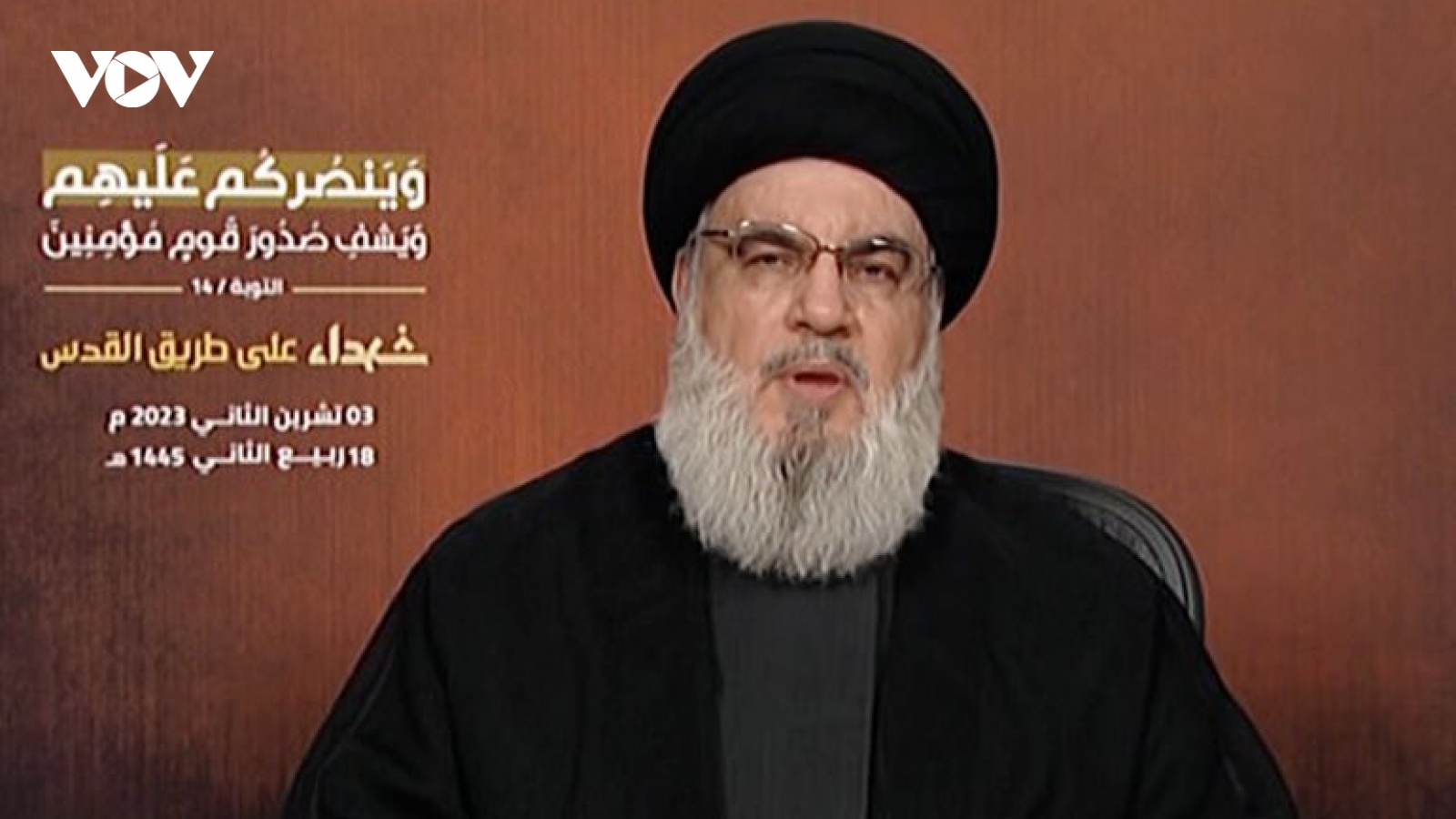 Thủ lĩnh Hezbollah tuyên bố tăng cường các cuộc tấn công vào Israel