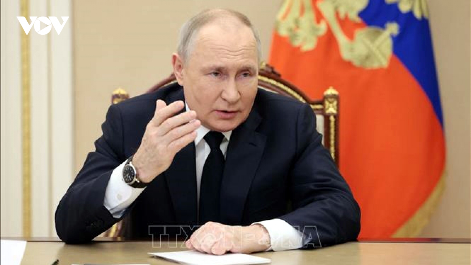 Tổng thống Nga Putin: Chúng tôi không cho phép bất cứ ai chia cắt nước Nga