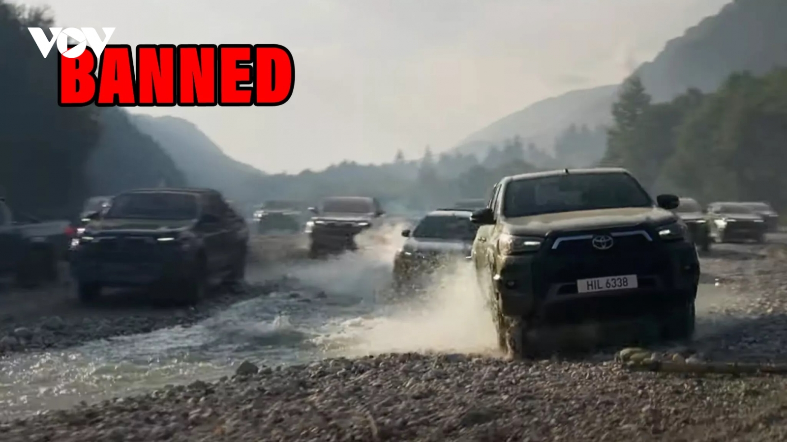 Quảng cáo Toyota Hilux bị cấm vì khuyến khích hủy hoại môi trường