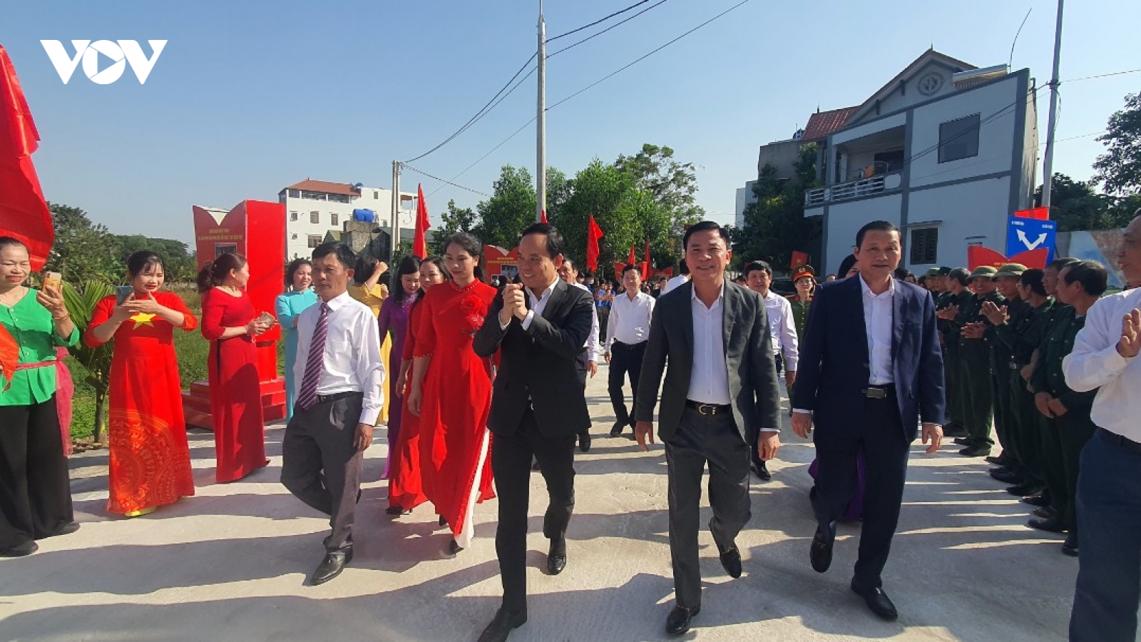 Phó Thủ tướng Trần Lưu Quang dự ngày hội đại đoàn kết tại Thanh Hóa