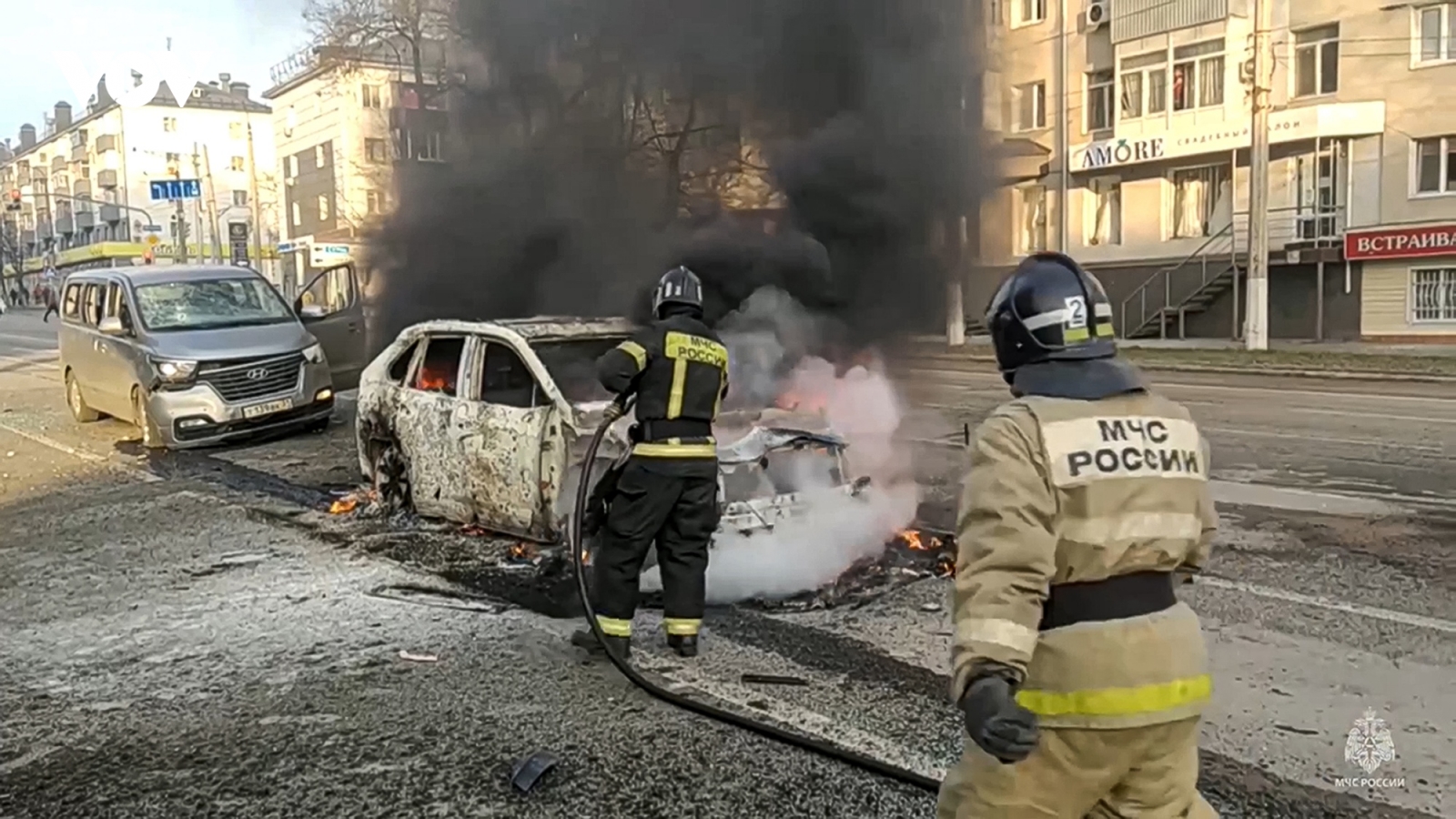 Nga tấn công Kiev, Kharkiv để đáp trả Ukraine pháo kích vào Belgorod
