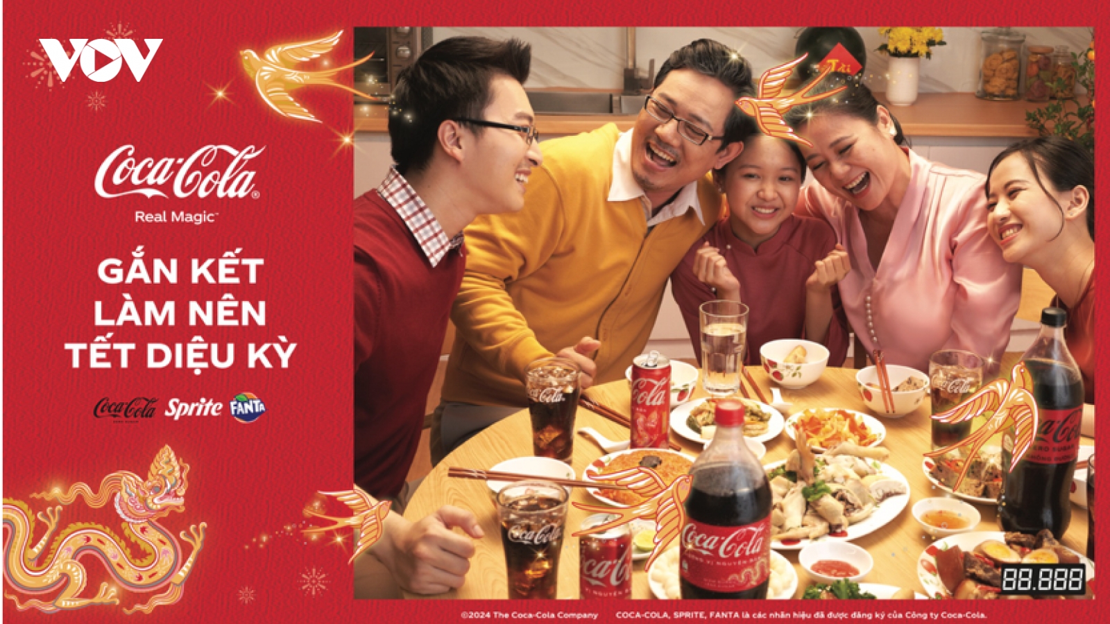 Coca-Cola lan tỏa thông điệp “Gắn kết làm nên Tết diệu kỳ"
