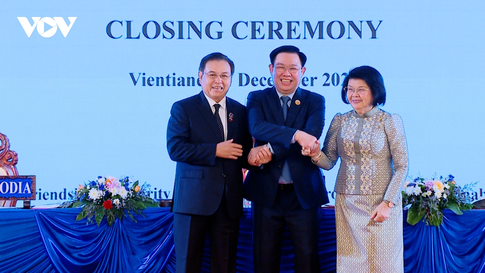 Hội nghị cấp cao Quốc hội 3 nước Campuchia – Lào – Việt Nam ra tuyên bố chung