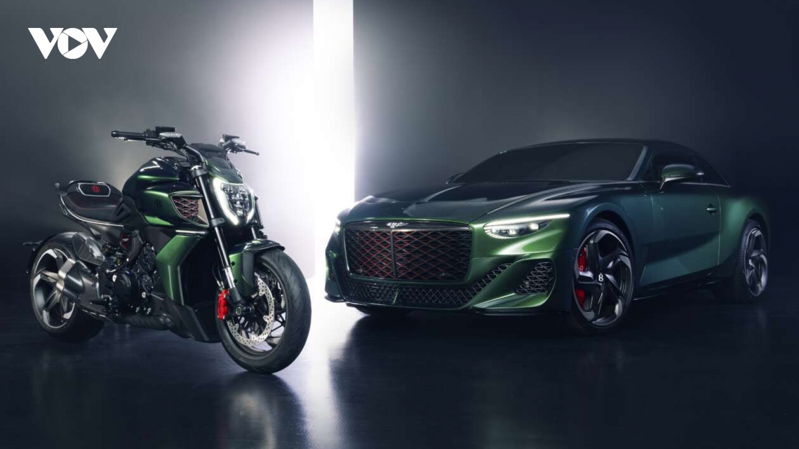 Ducati hợp tác với Bentley tạo ra dòng sản phẩm Diavel 2024 giới hạn