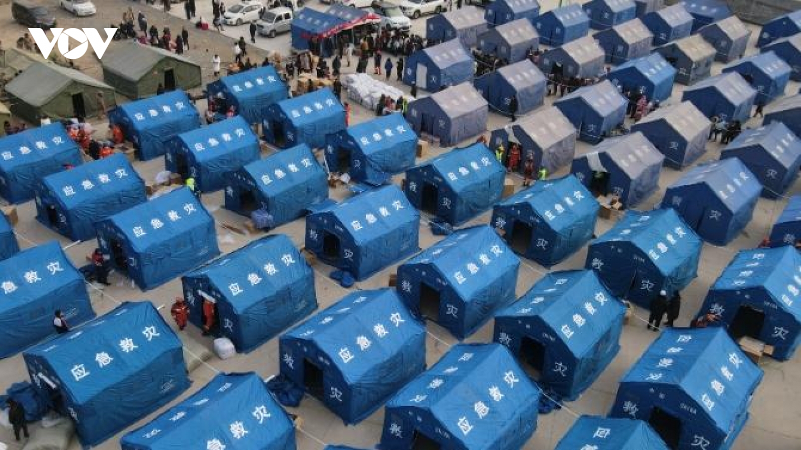 Trung Quốc kết thúc tìm kiếm nạn nhân động đất ở Cam Túc