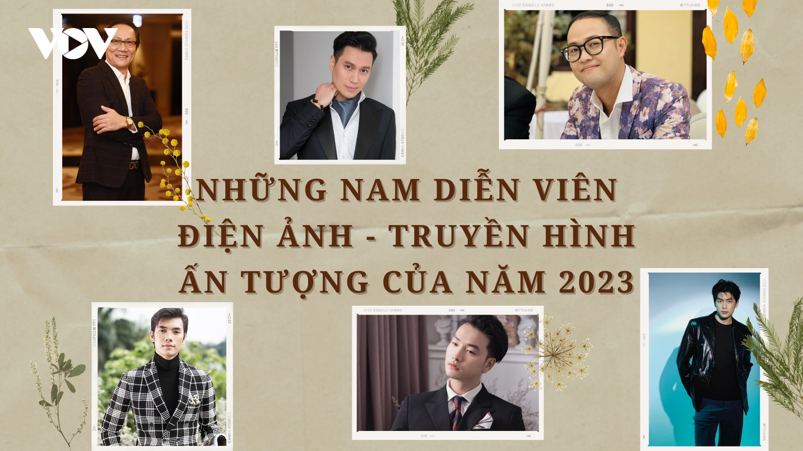 10 nam diễn viên điện ảnh - truyền hình ấn tượng của năm 2023
