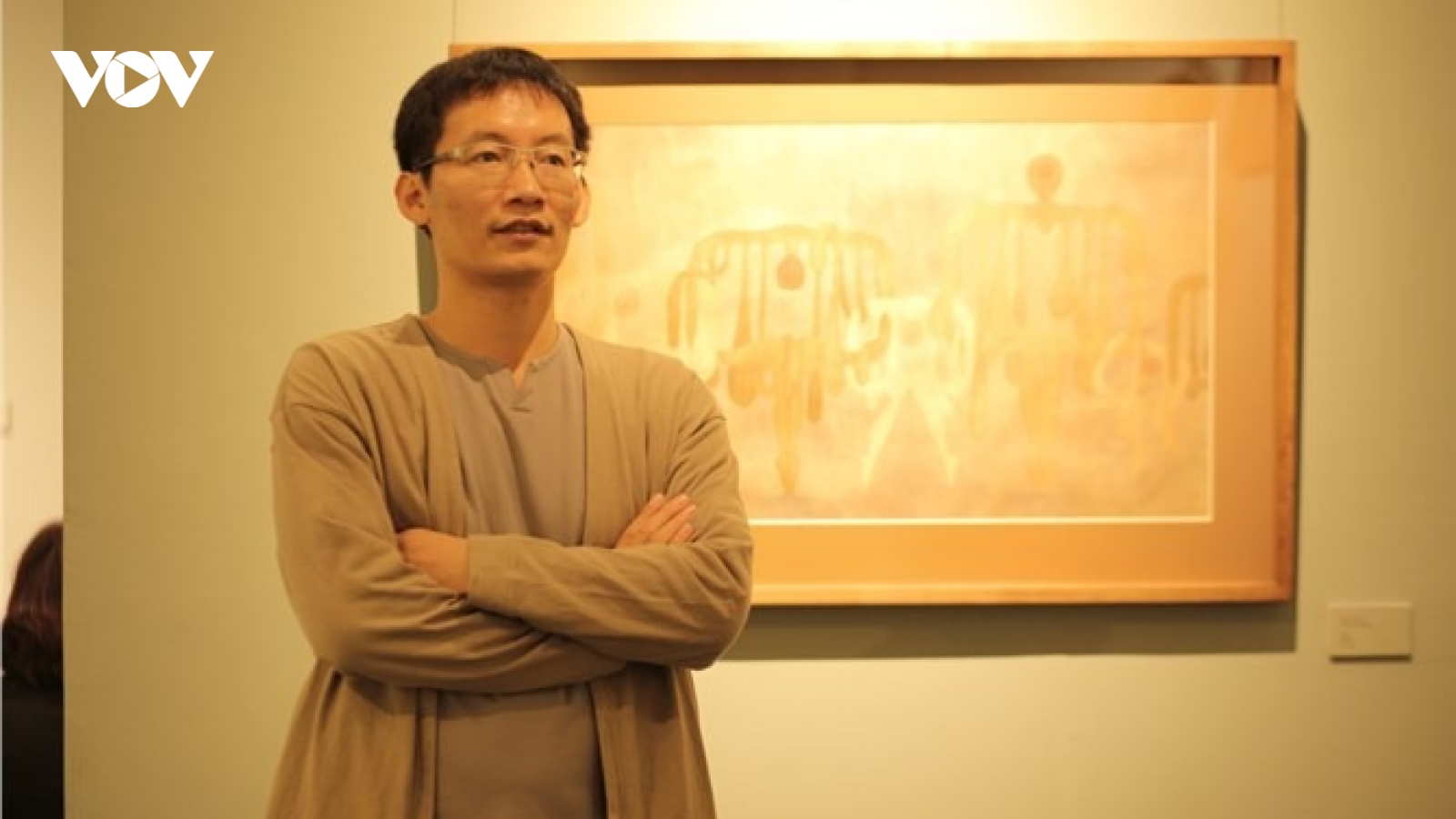 KTS Vũ Hiệp - Tìm thấy mình với tranh lụa