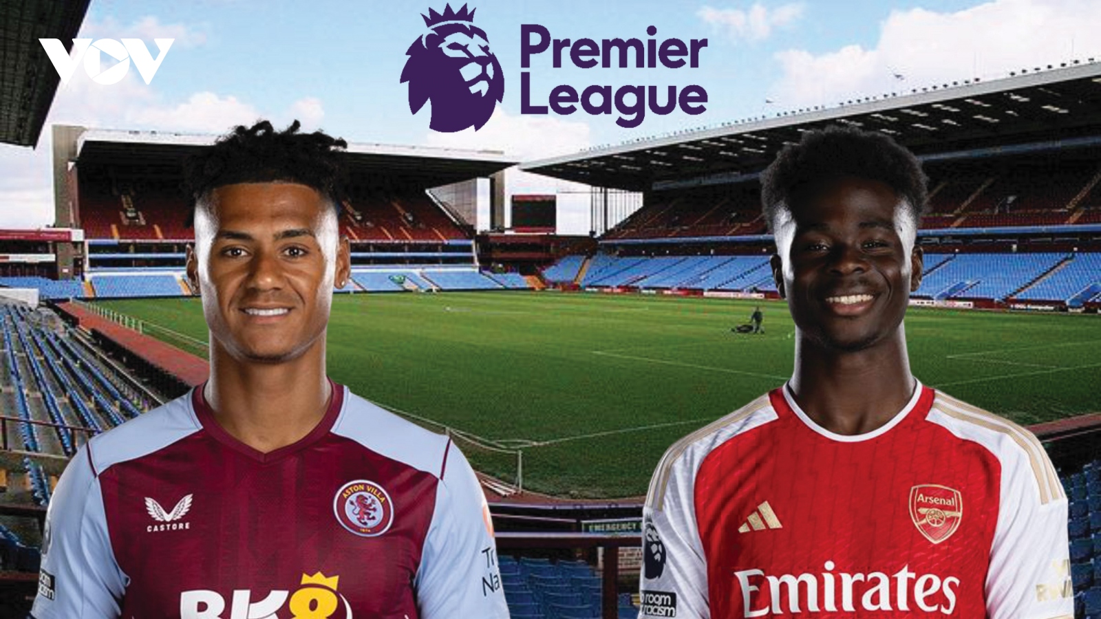 Dự đoán tỷ số, đội hình xuất phát trận Aston Villa - Arsenal