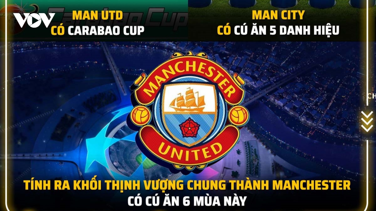 Biếm họa 24h: MU góp công vào "cú ăn 6" của thành Manchester