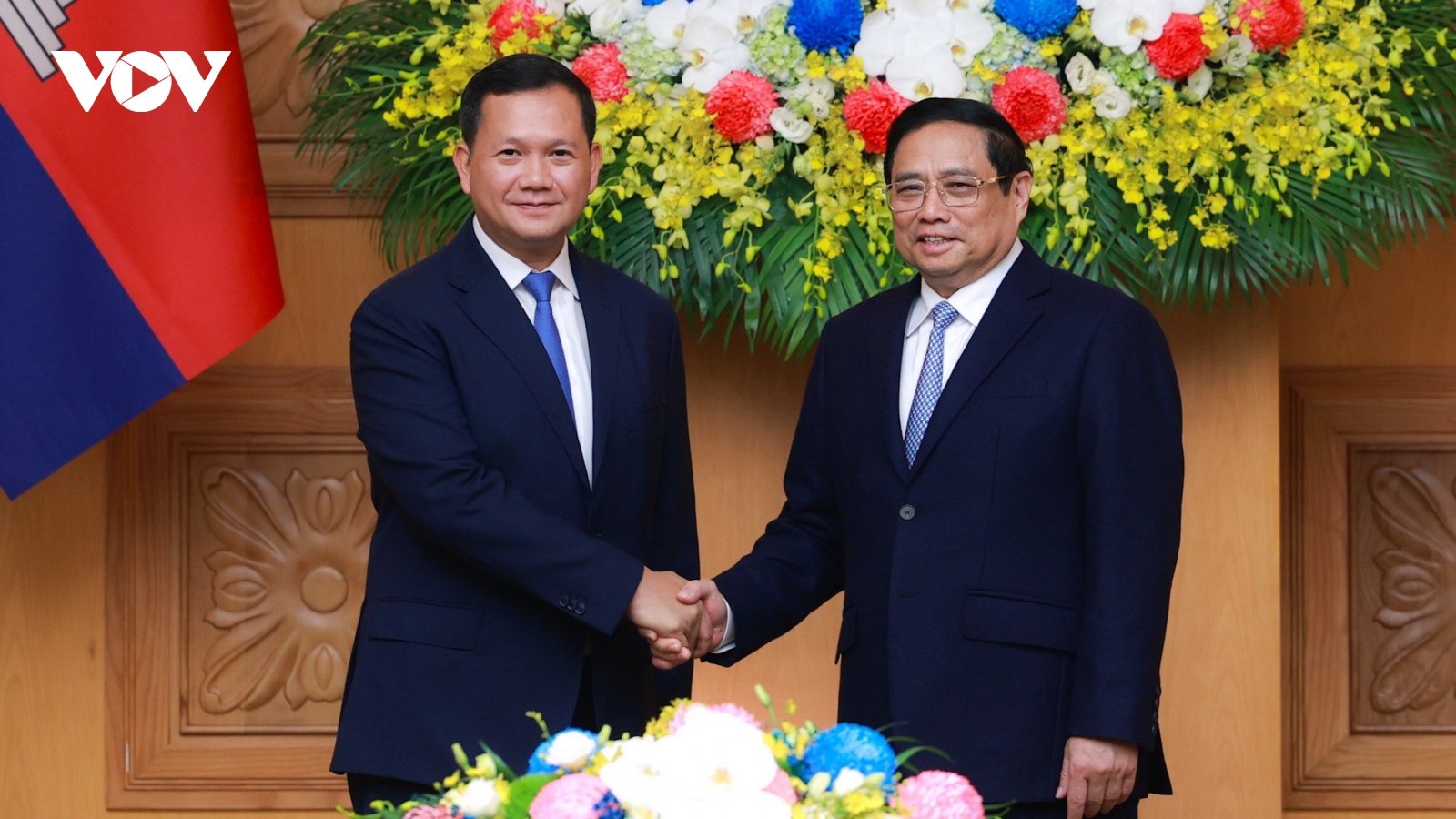 Thủ tướng Việt Nam và Campuchia hội đàm, chứng kiến lễ ký 3 văn kiện hợp tác