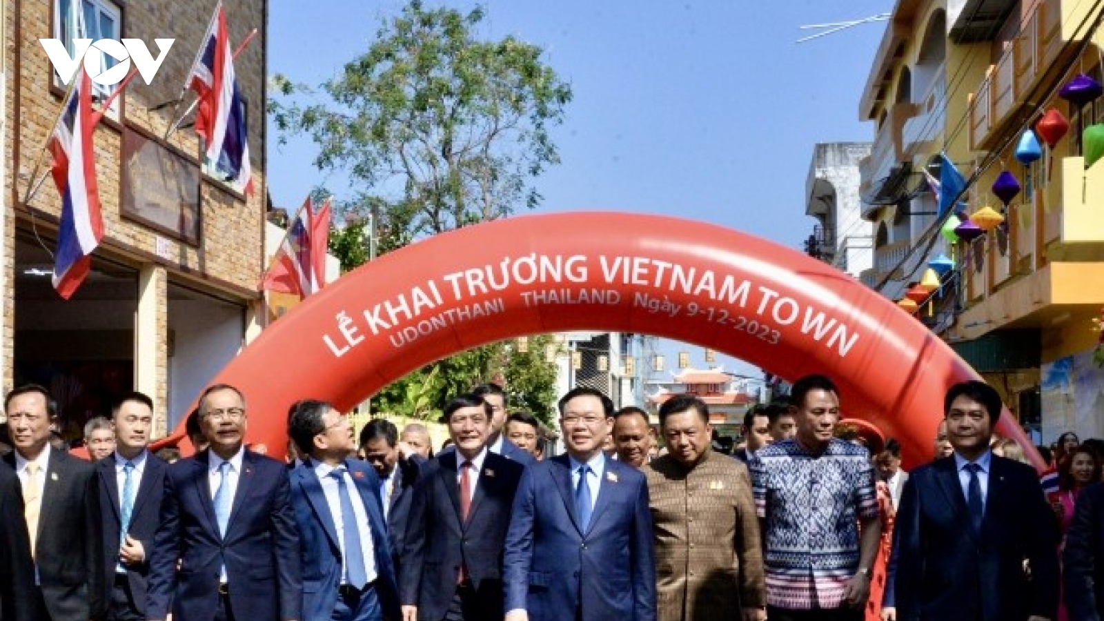 Top Vietnamese legislator launches Vietnam Town in Udon Thani province