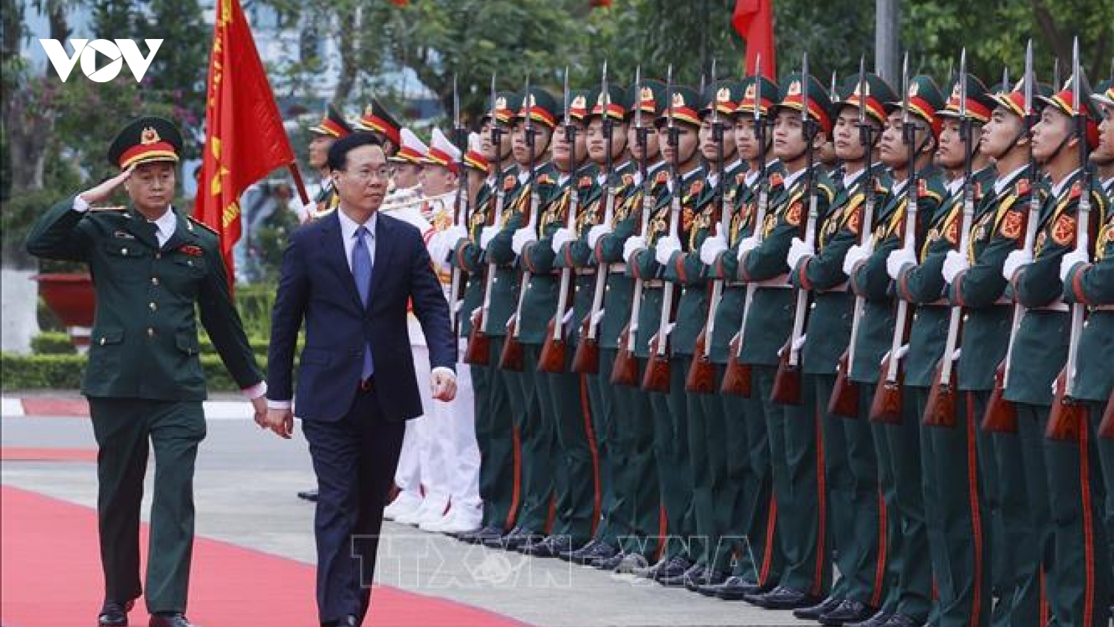 Chủ tịch nước Võ Văn Thưởng thăm và làm việc tại Lữ đoàn K3