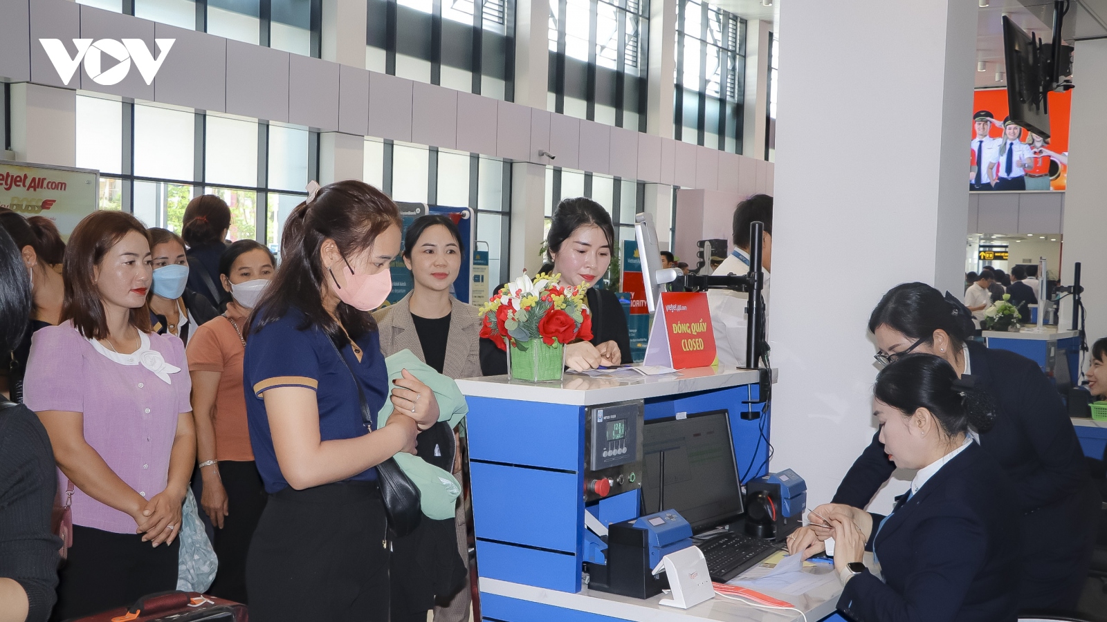Sân bay Điện Biên hoạt động ổn định, lượng hành khách tăng cao
