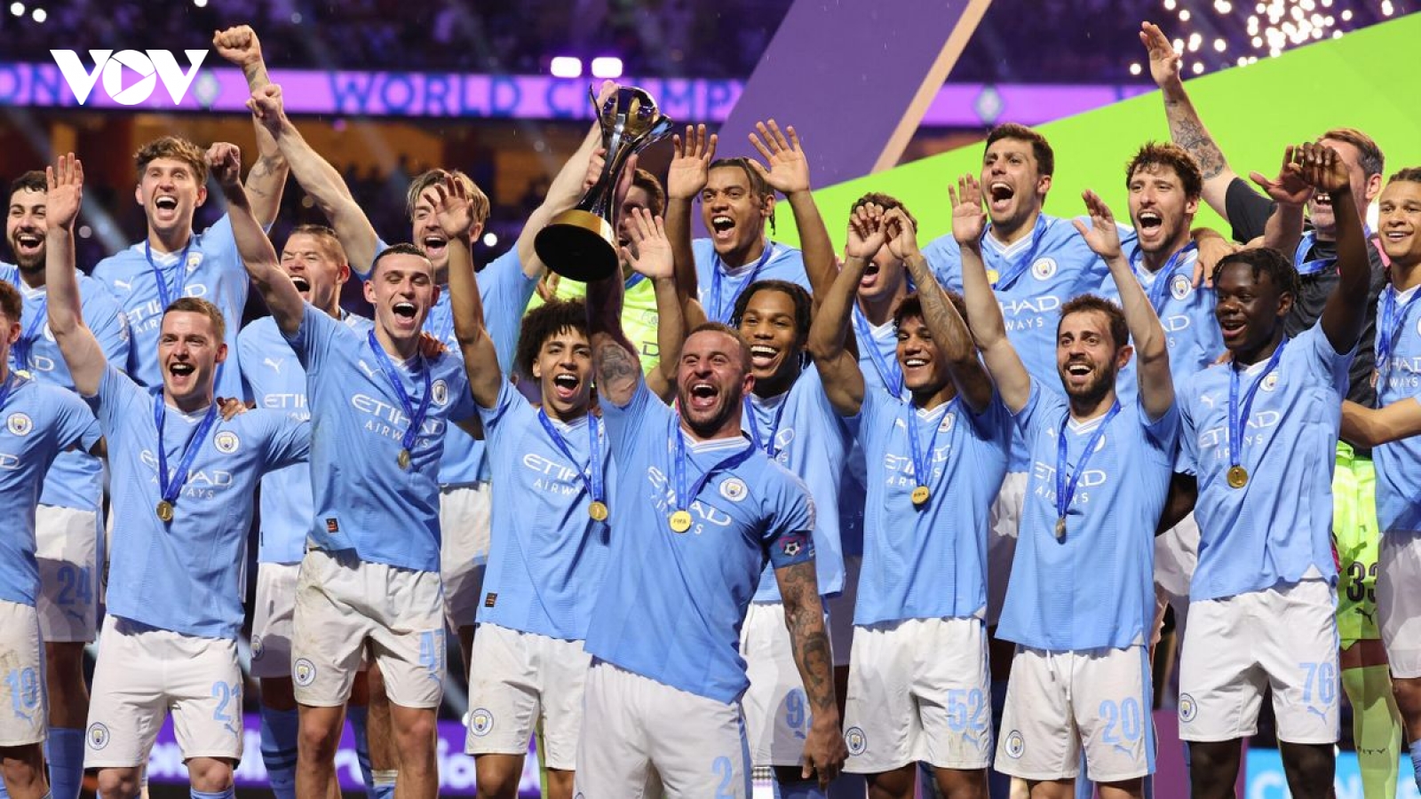 Thắng đậm Fluminense, Man City vô địch FIFA Club World Cup