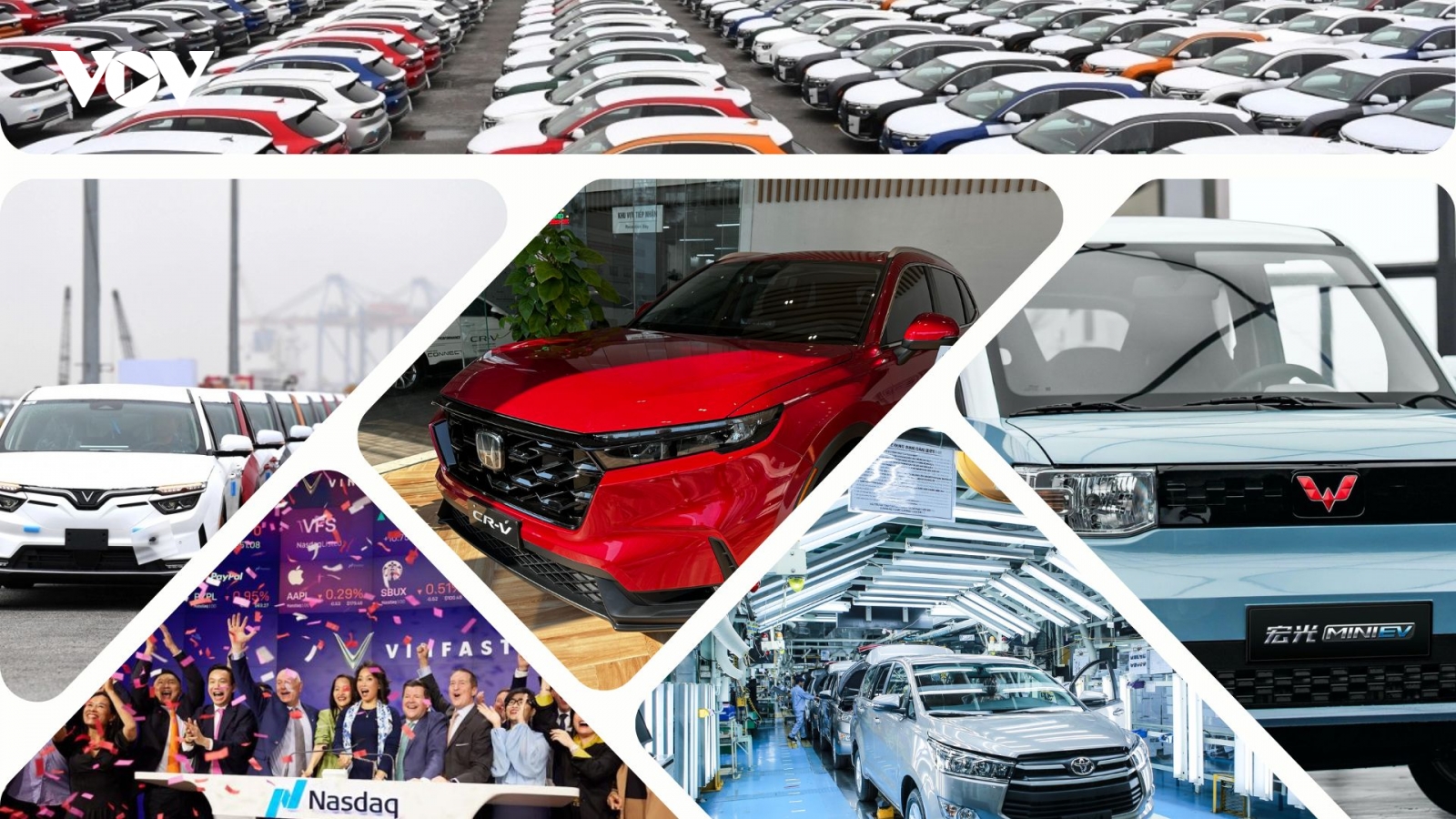 Thị trường ô tô Việt Nam 2023: Nhiều gam màu xám