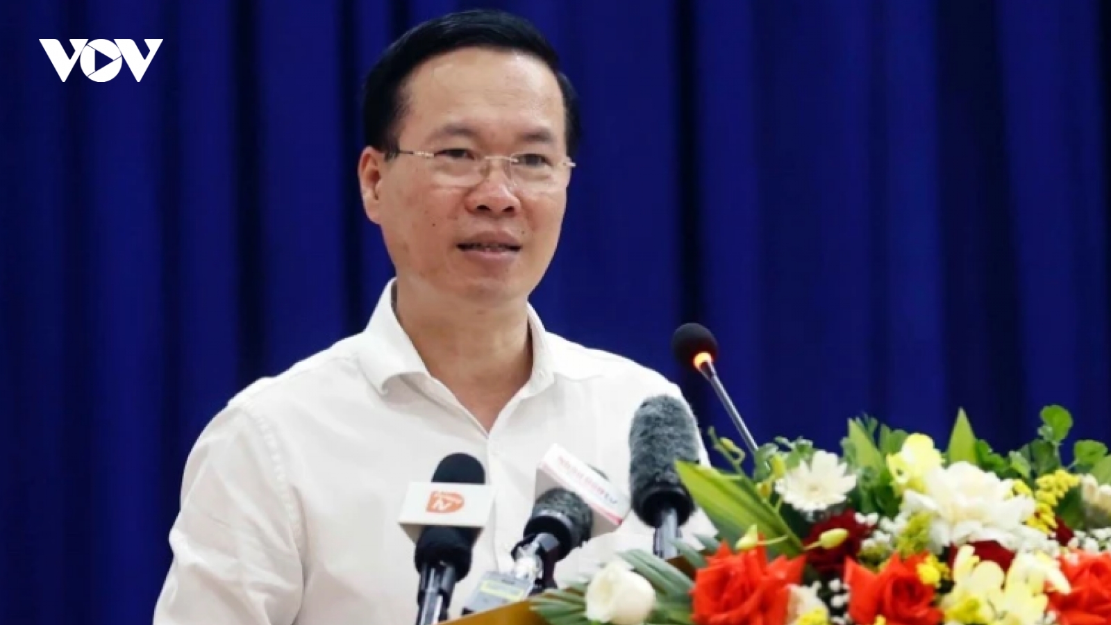Chủ tịch nước Võ Văn Thưởng tiếp xúc cử tri Thành phố Đà Nẵng