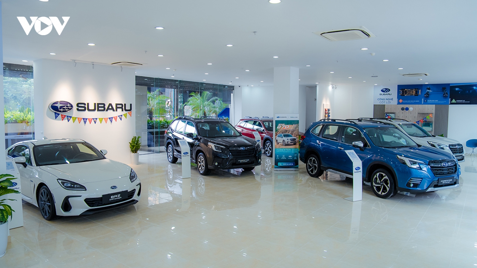 Subaru khai trương phòng trưng bày mới tại Hà Nội