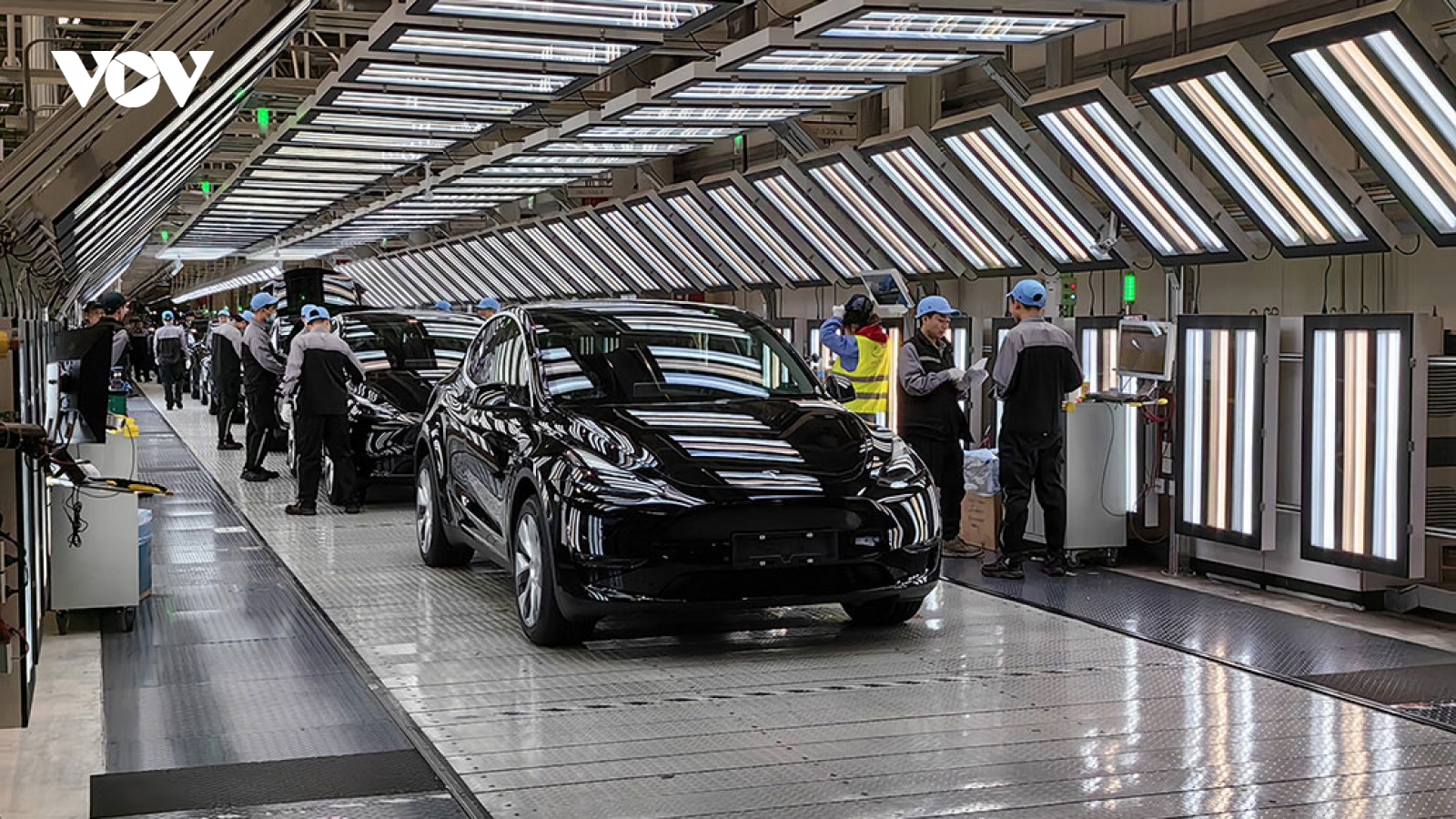 Tesla chính thức khởi động dự án siêu nhà máy sản xuất pin tại Thượng Hải