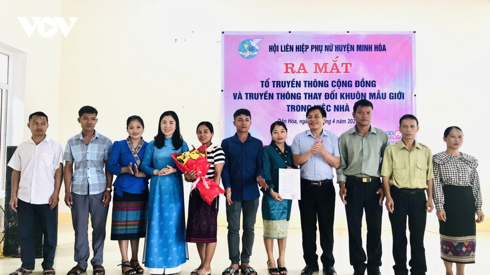 Tổ truyền thông cộng đồng giúp phụ nữ vươn lên bình đẳng giới ở Quảng Bình