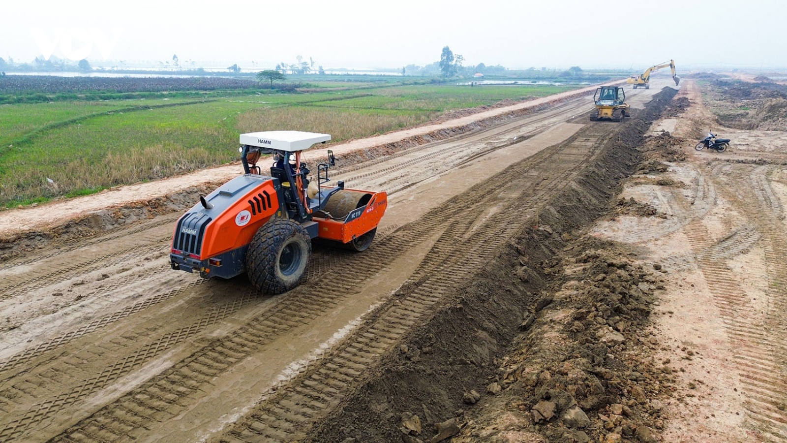 Đẩy nhanh tiến độ thi công đường Vành đai 4-Vùng Thủ đô trên địa phận Hà Nội