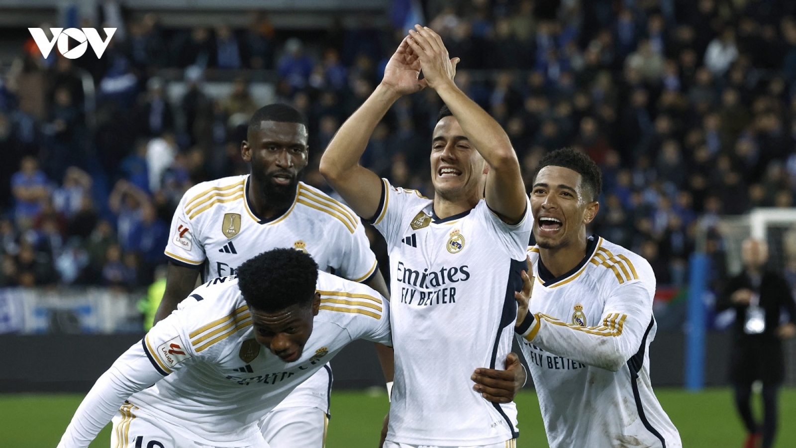 Kết quả bóng đá châu Âu 22/12: Real Madrid dẫn đầu La Liga năm 2023