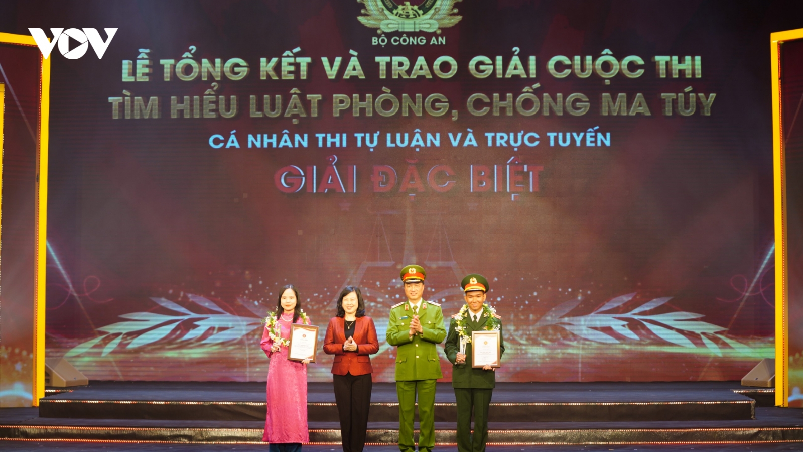 Bộ Công an trao giải cuộc thi tìm hiểu Luật Phòng, chống ma túy