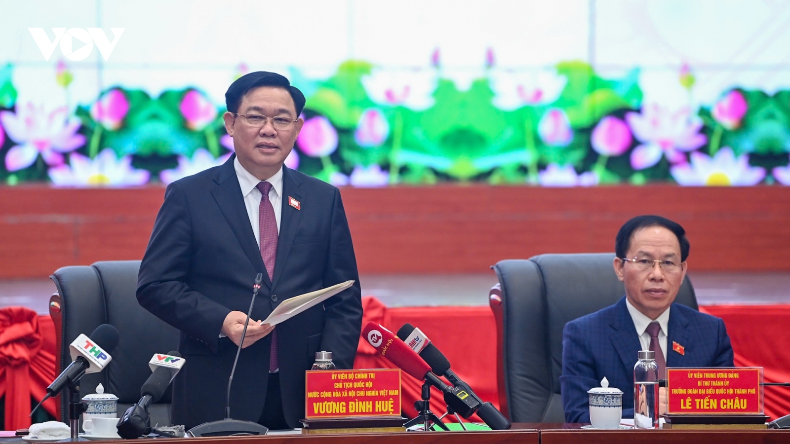 Chủ tịch Quốc hội làm việc với Ban chấp hành Đảng bộ thành phố Hải Phòng