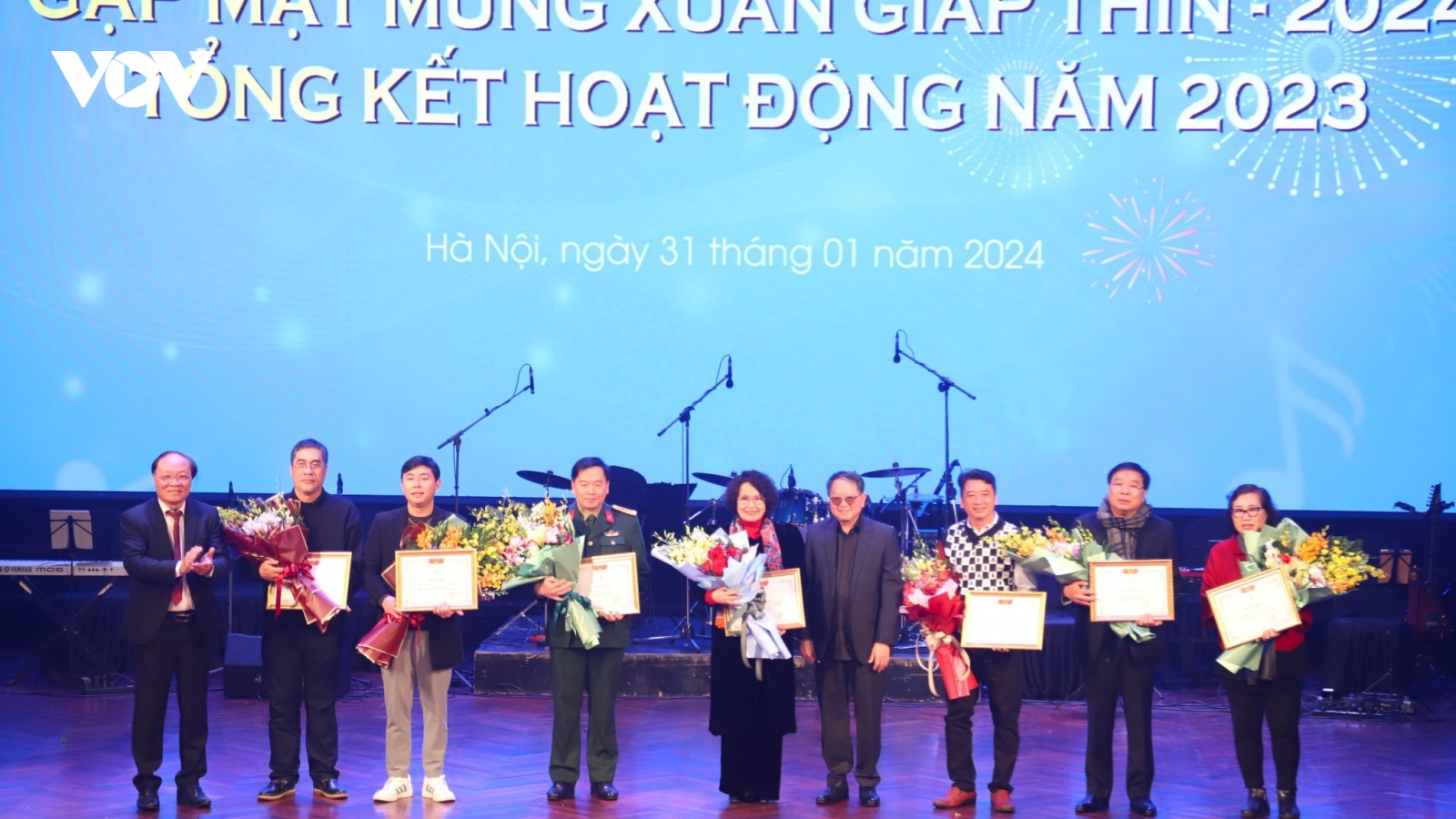 93 tác giả được trao Giải thưởng âm nhạc của Hội Nhạc sĩ Việt Nam năm 2023