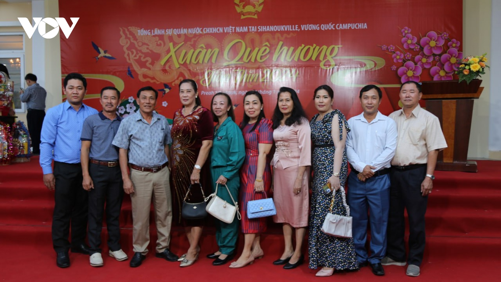 Tết cộng đồng mừng Xuân Giáp Thìn 2024 của người Việt tại Campuchia
