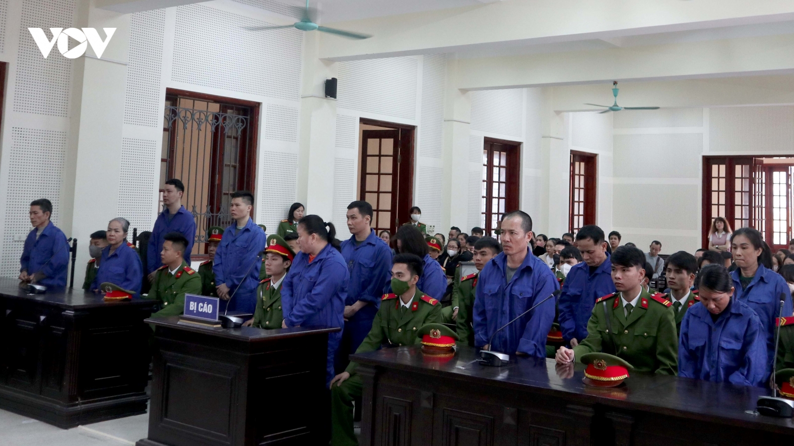 9 án tử hình trong vụ mua bán hơn 105kg ma túy ở Nghệ An
