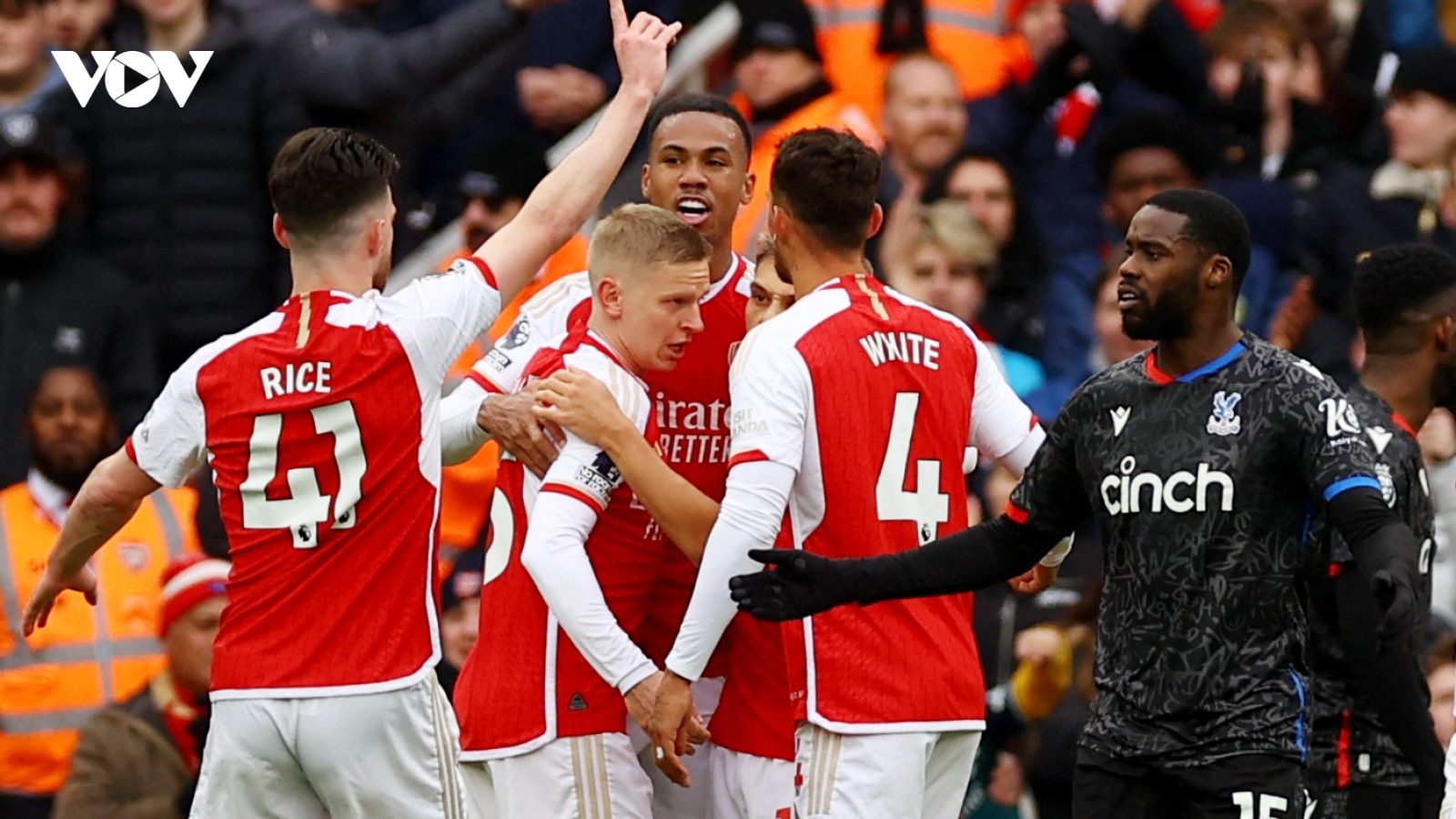 Kết quả Ngoại hạng Anh: Arsenal đại thắng "5 sao" trước Crystal Palace