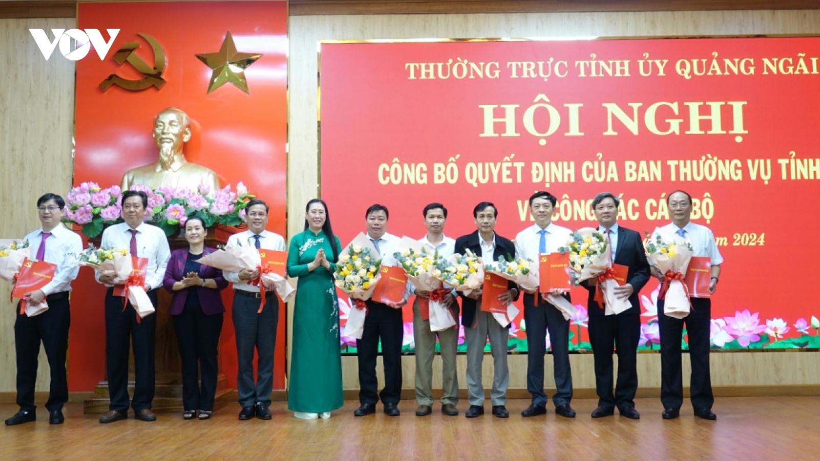 Quảng Ngãi điều động, luân chuyển nhiều cán bộ lãnh đạo, quản lý