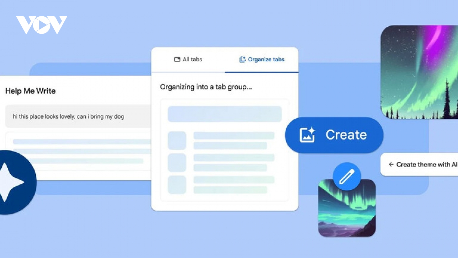 Trình duyệt Google Chrome ra mắt đồng thời 3 tính năng AI mới