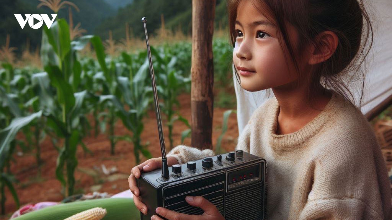 Chiếc Radio đem ước mơ tôi bay qua thung núi