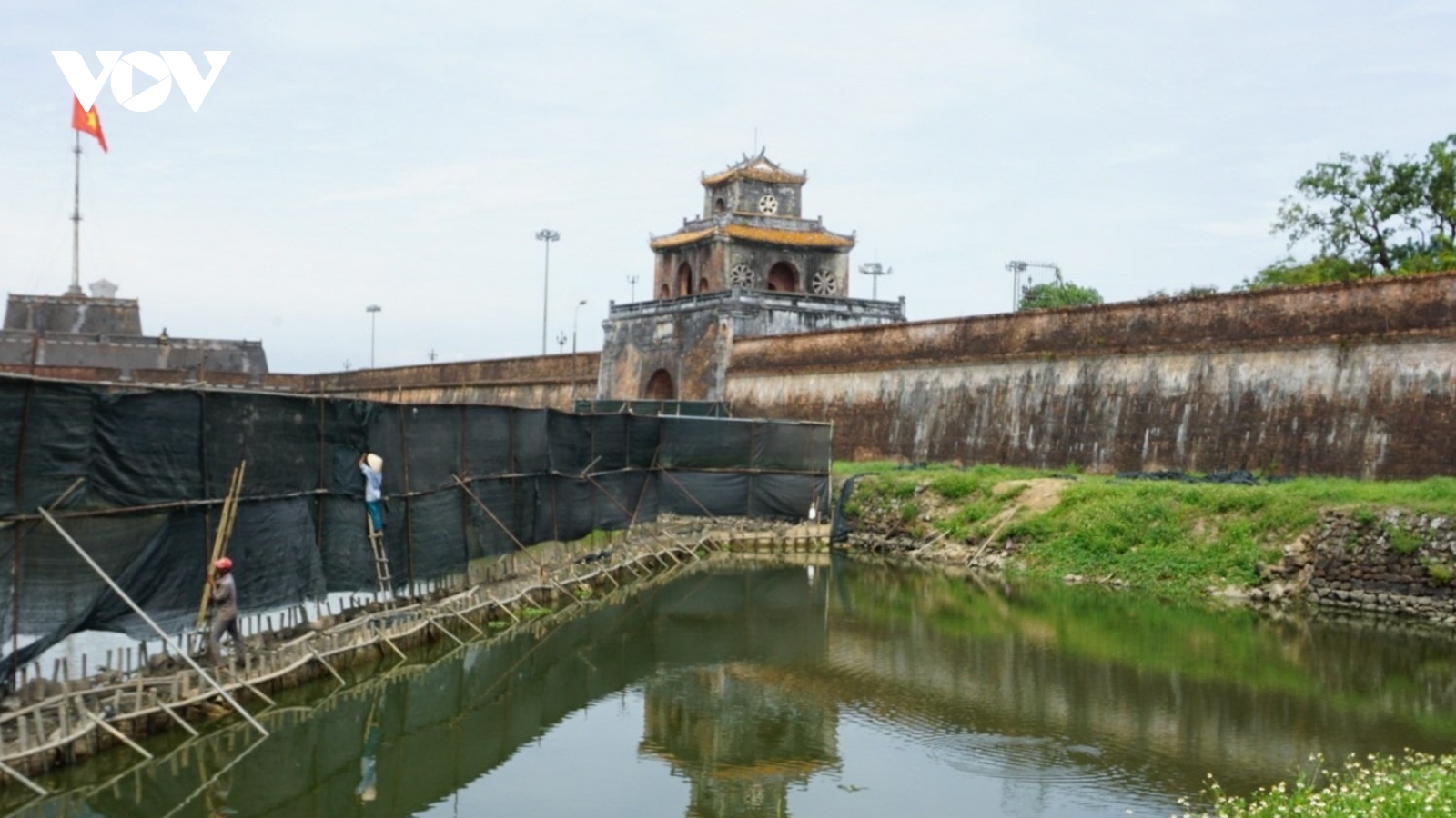 Gần 45 tỷ đồng tu bổ, tôn tạo kè Hộ Thành hào ở Kinh thành Huế