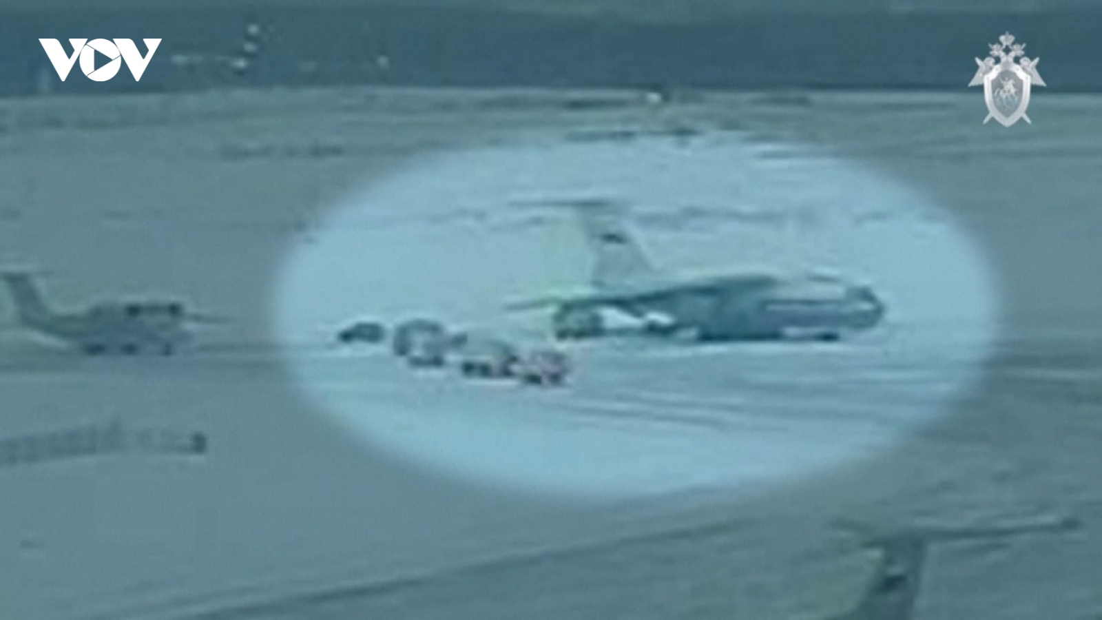 Nga công bố video tù binh Ukraine lên máy bay IL-76