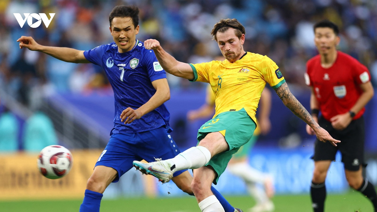 Kết quả Asian Cup 2023: Australia hoà Uzbekistan, Syria thắng Ấn Độ