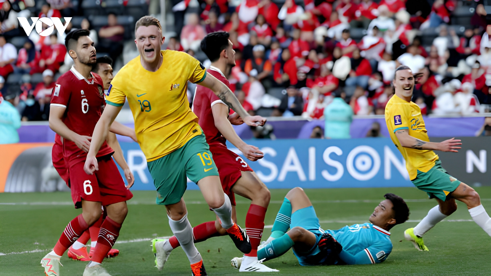 Kết quả Asian Cup 2023 hôm nay 28/1: Thua đậm Australia, Indonesia bị loại