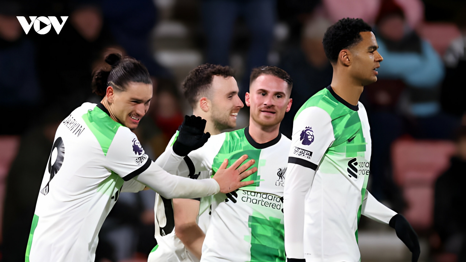 Kết quả Ngoại hạng Anh 22/1: Nunez và Jota giúp Liverpool vùi dập Bournemouth