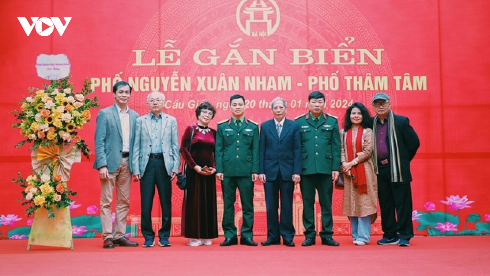 Hà Nội gắn biển phố mang tên nhà thơ Thâm Tâm