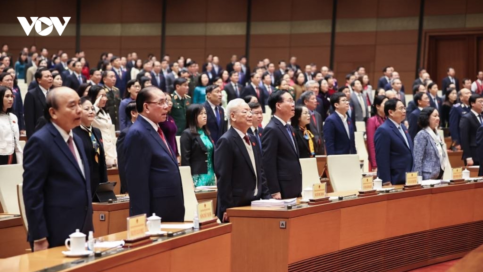 Tổng Bí thư Nguyễn Phú Trọng dự phiên khai mạc Kỳ họp bất thường của Quốc hội
